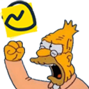 old man yells at basecamp Slack emoji