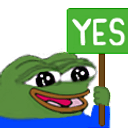 pepe yes Slack emoji