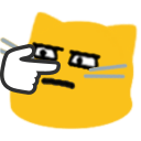 meow boopglare Slack emoji
