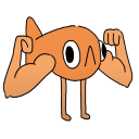le poisson steve strong Slack emoji