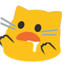 meow droolreach Slack emoji
