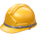yellow construction hardhat Slack emoji