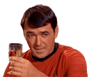star trek scotty drinking Slack emoji