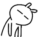 tuzki side Slack emoji