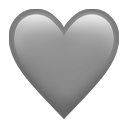 gray heart Slack emoji