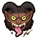 krampus Slack emoji