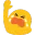 blob wave sob Slack emoji