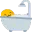 blob bath Slack emoji