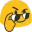 blob glasses down Slack emoji