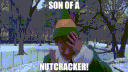 elf son of a nutcracker buddy christmas Slack emoji