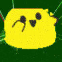 laser slow party blob Slack emoji