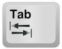 tab key Slack emoji