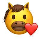 horse love Slack emoji
