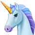 purple unicorn Slack emoji