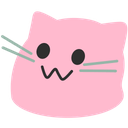 meow pink Slack emoji