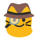 meow detective Slack emoji