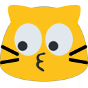 meow eyespout Slack emoji