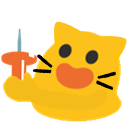 meow pins Slack emoji