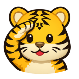 salutetiger Slack emoji