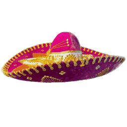 pink sombrero Slack emoji