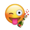 crazy champagne Slack emoji