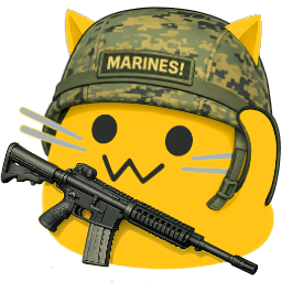 meow yes sir rifle Slack emoji