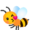 bumblebee heart Slack emoji