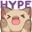 neko hype Slack emoji