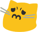 meow frowningbig Slack emoji