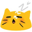 meow sleep Slack emoji
