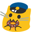 meow policedonut Slack emoji