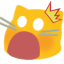 meow shockedcrown Slack emoji