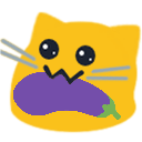 moew nomeggplant Slack emoji