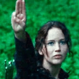 katniss salute Slack emoji