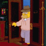 simpson enter leave Slack emoji