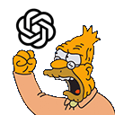 old man yells at openai Slack emoji