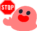 rainbowblob stop Slack emoji
