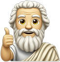 socrates thumbsup Slack emoji