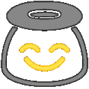 neon angelblob Slack emoji