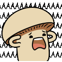 mushroom ahhhhh Slack emoji