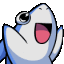 shark yay Slack emoji