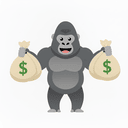 gorilla money Slack emoji