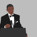 obama mic drop Slack emoji