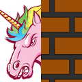 unicorn peek Slack emoji