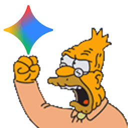 old man yells at gemini Slack emoji