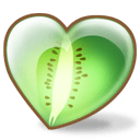 kiwi heart Slack emoji