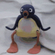 pingu scared Slack emoji