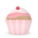 cupcake cherry Slack emoji