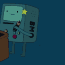 bmo dead battery Slack emoji
