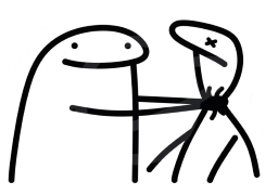 flork choking Slack emoji